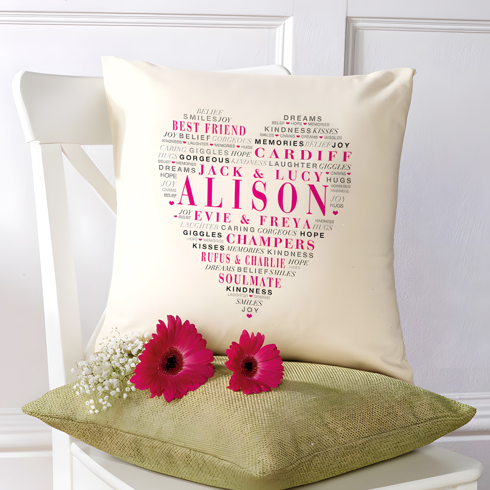 personalised cushions