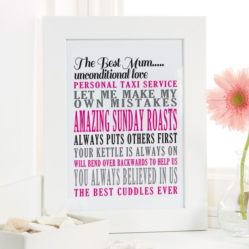 personalised mothers day photo gifts