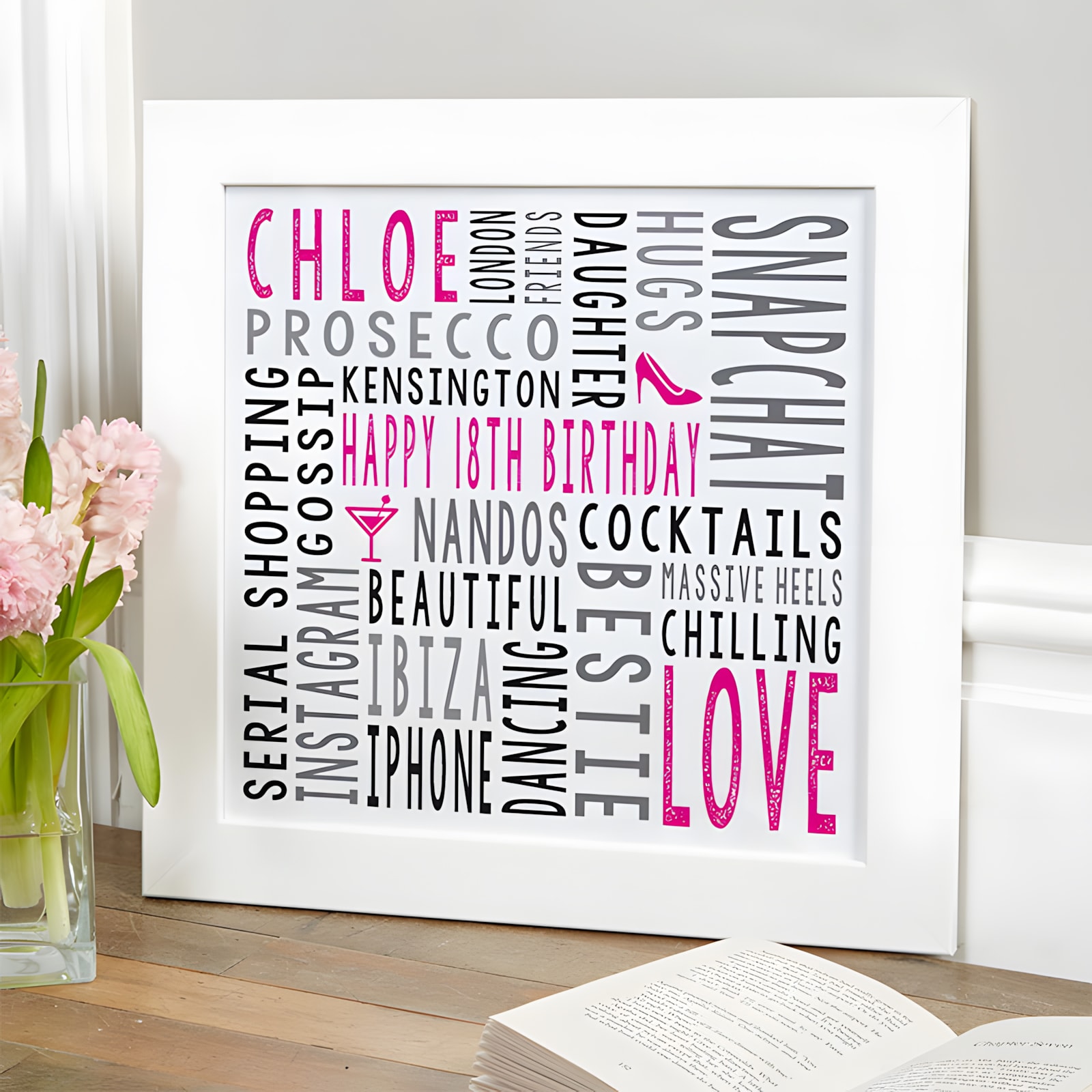 Personalised gifts sales 18th birthday girl