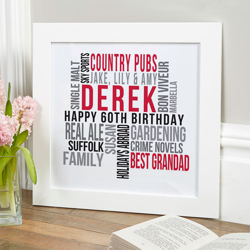 60th Birthday Gifts & Present Ideas For Him