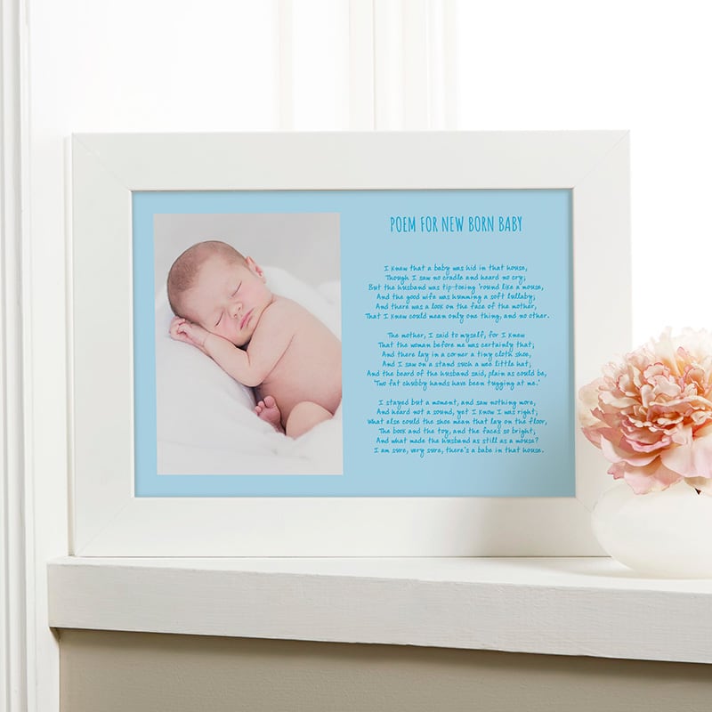 baby photo custom print