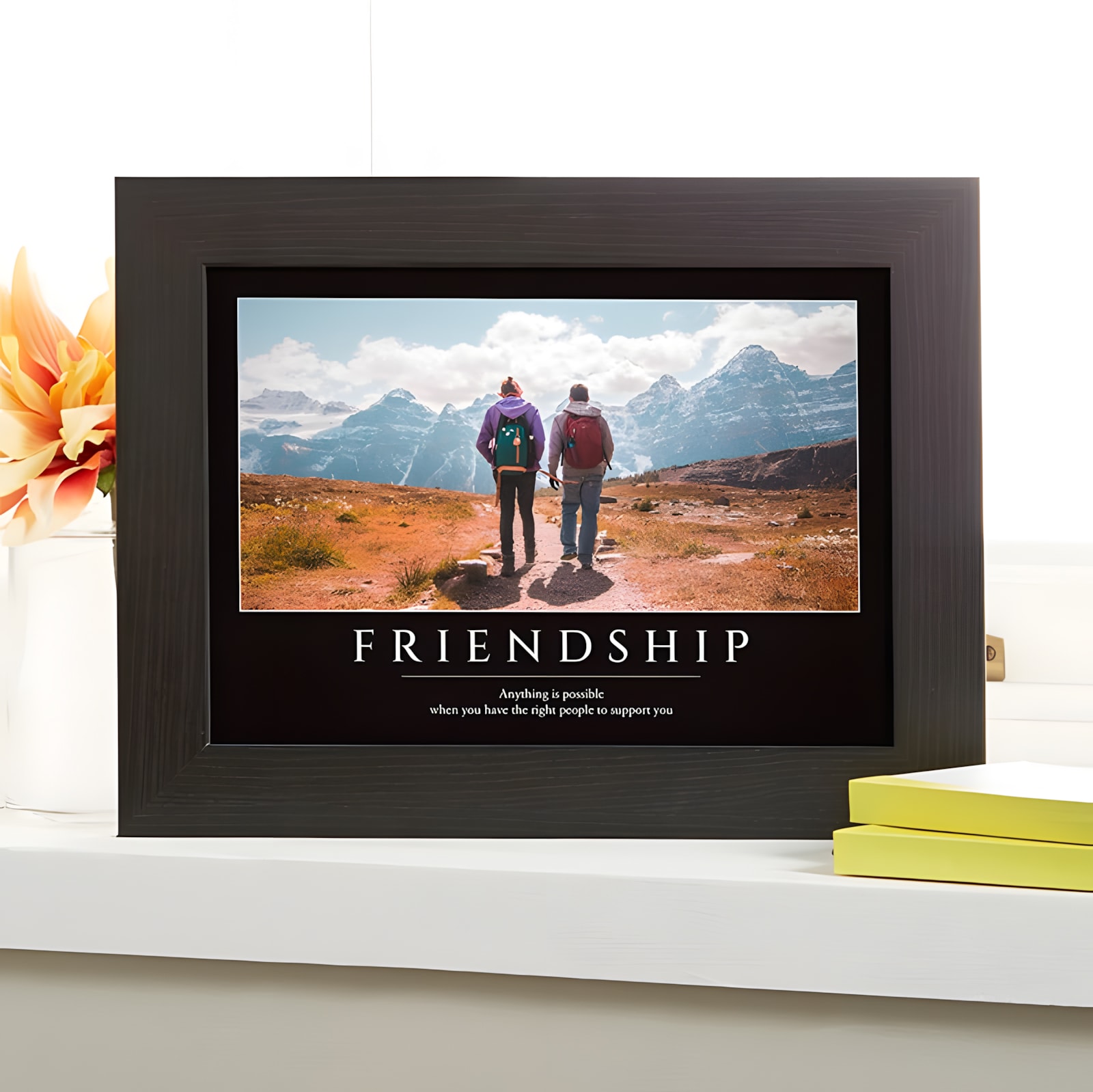 Motivational Poster Personalised With Your Photo Text