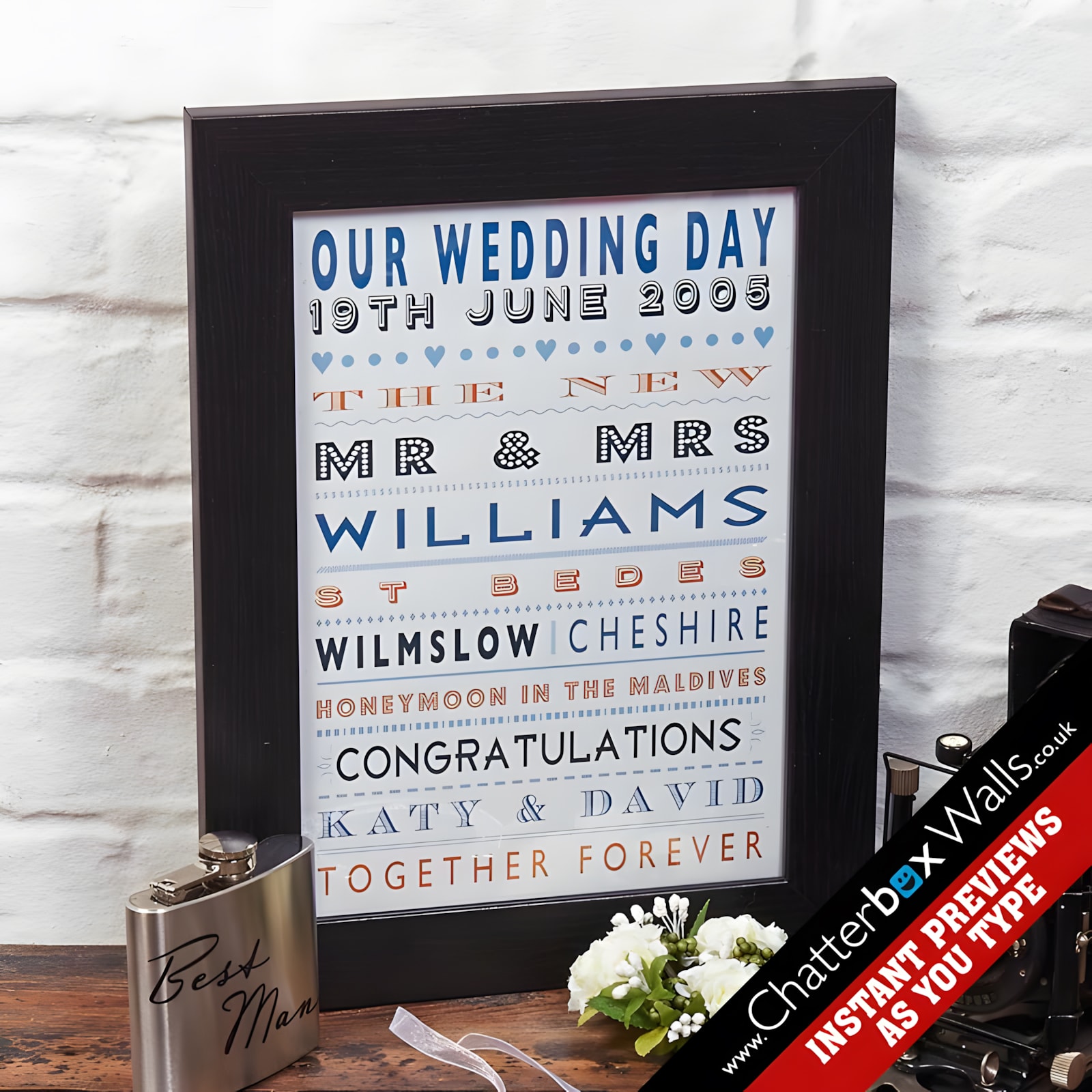 Wedding outlet day gifts